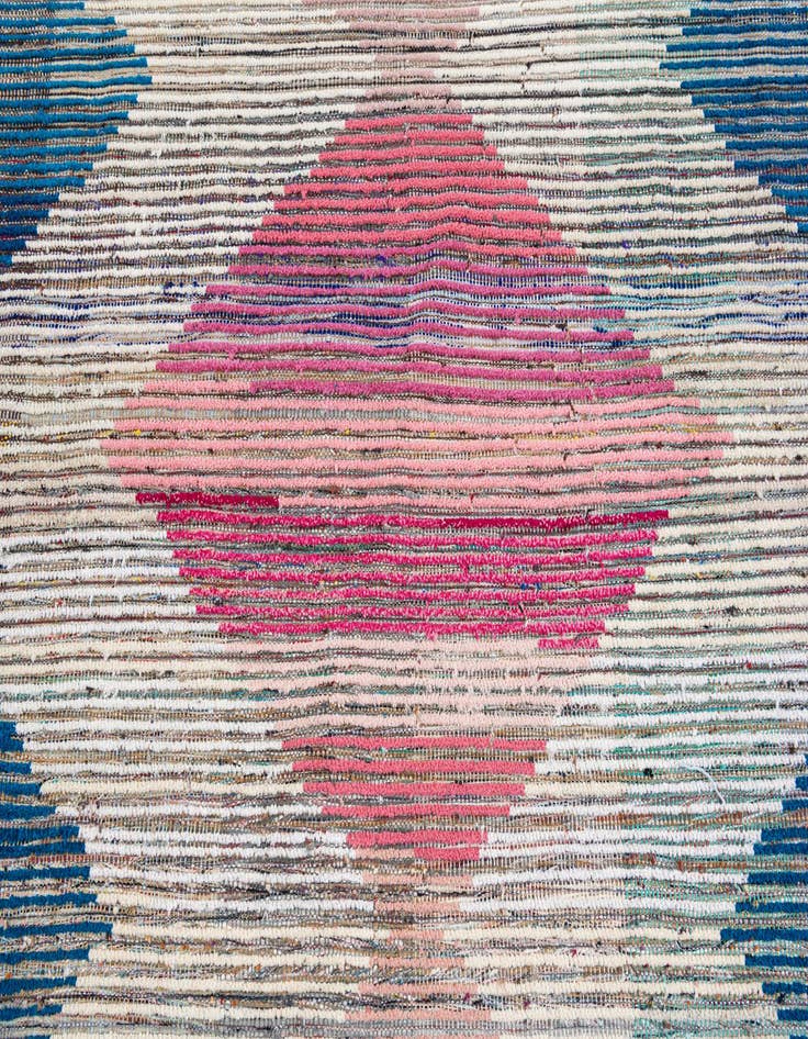 Detail image of 9' x 12' 5  Hand Knotted Moroccan Wool Rug