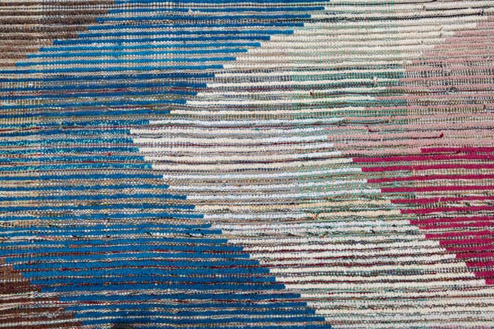 9' x 12' 5 Hand Knotted Moroccan Wool Rug