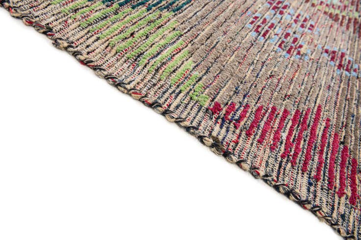 Detail image of 9' 6 x 12' 7 Hand Knotted Moroccan Wool Rug