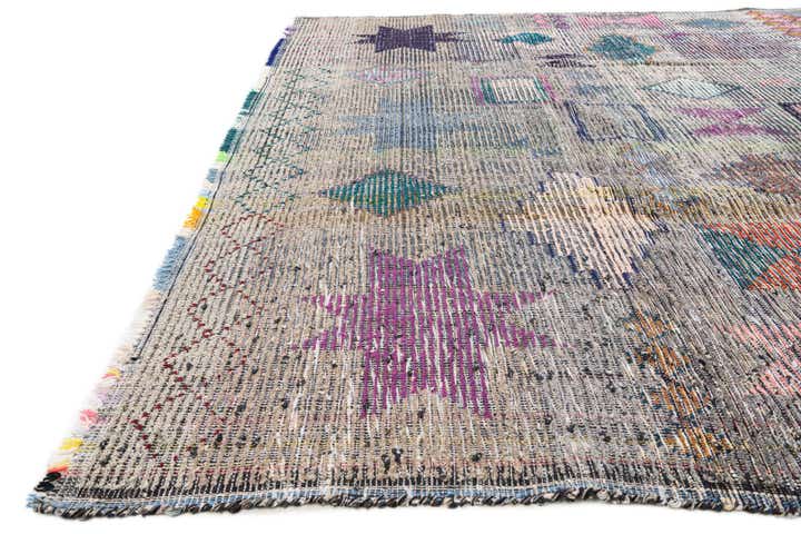 9' 2 x 12' Hand Knotted Moroccan Wool Rug