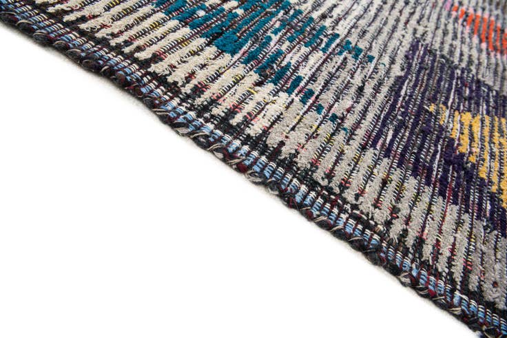 Detail image of 9' 2 x 12' Hand Knotted Moroccan Wool Rug