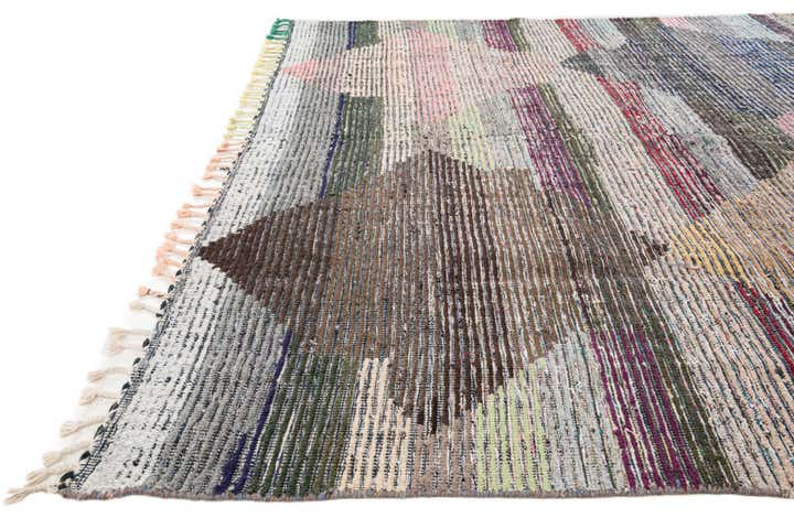 8' 2 x 10' 1 Hand Knotted Moroccan Wool Rug