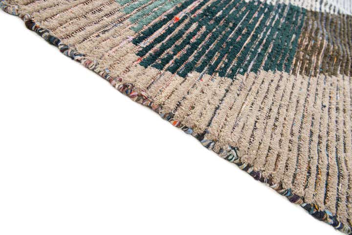 9' 4 x 12' 4 Hand Knotted Moroccan Wool Rug