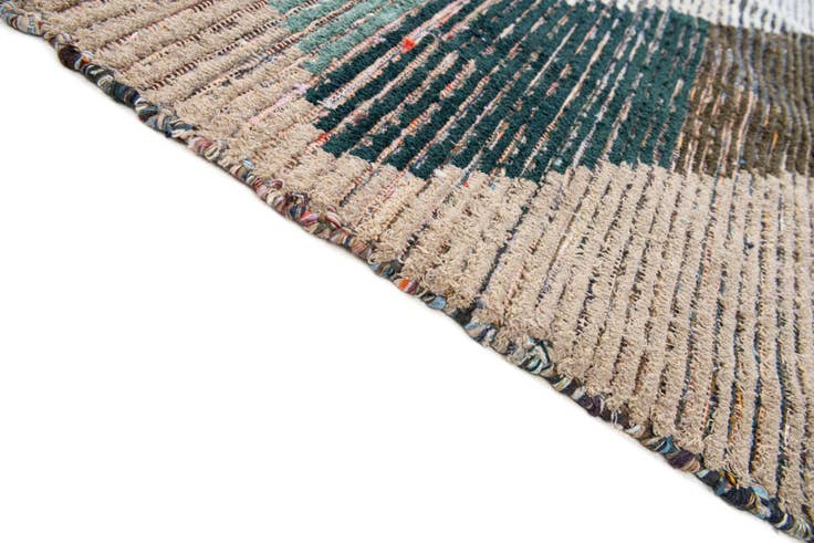 Detail image of 9' 4 x 12' 4 Hand Knotted Moroccan Wool Rug
