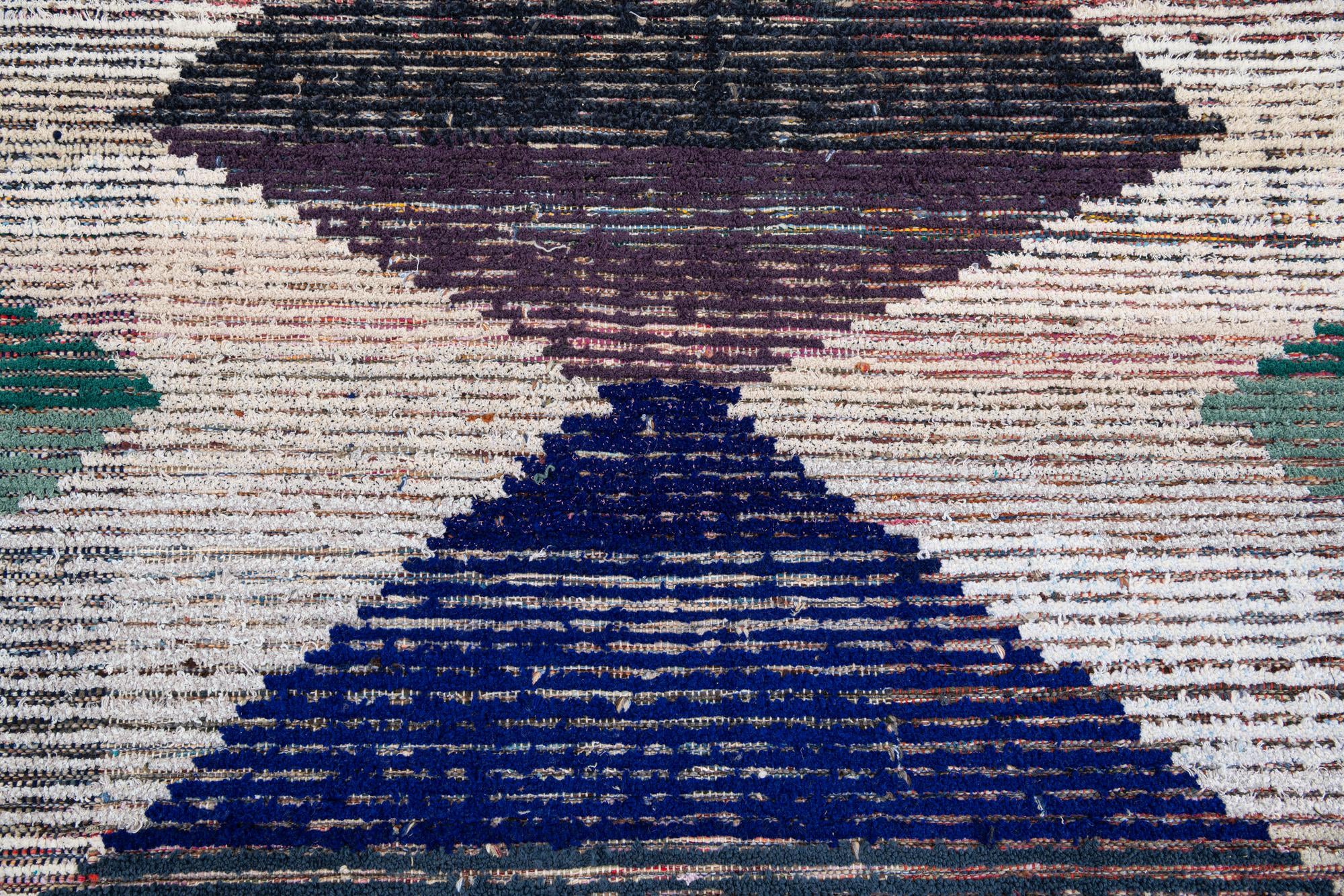 9' 4 x 12' 4 Hand Knotted Moroccan Wool Rug