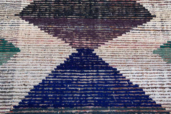 9' 4 x 12' 4 Hand Knotted Moroccan Wool Rug