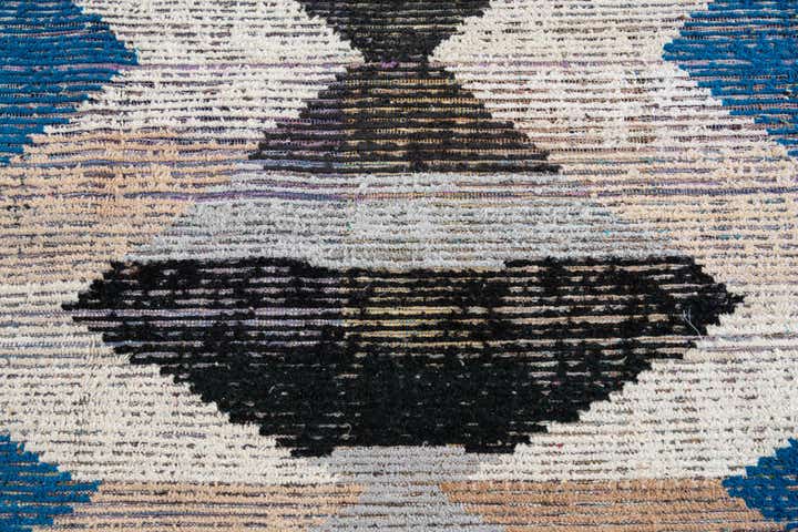 9' 1 x 12' 1 Hand Knotted Moroccan Wool Rug
