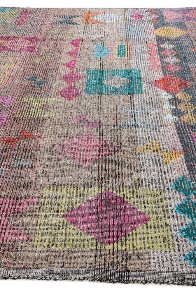 9' 4 x 12' 2 Hand Knotted Moroccan Wool Rug