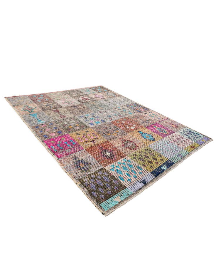 Detail image of 8' 4 x 10' 6  Hand Knotted Moroccan Wool Rug