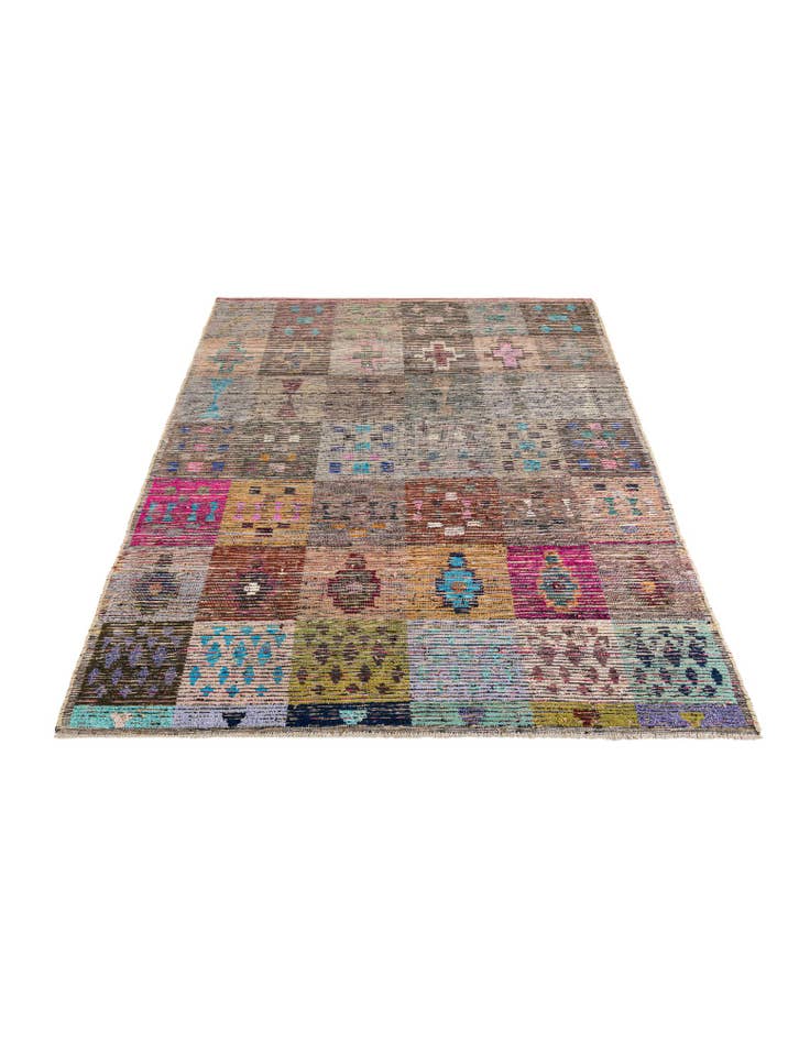 Detail image of 8' 4 x 10' 6  Hand Knotted Moroccan Wool Rug