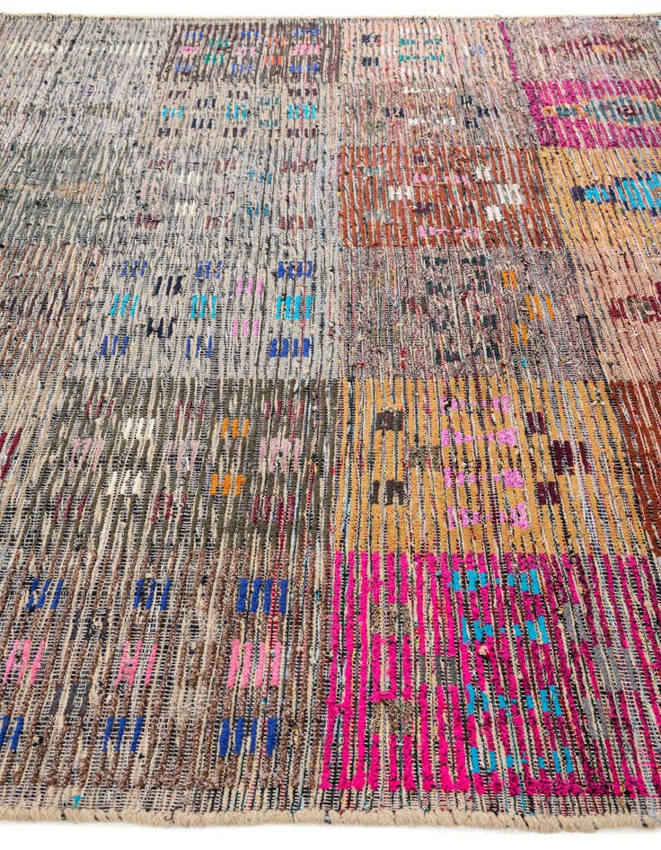 Detail image of 8' 4 x 10' 6  Hand Knotted Moroccan Wool Rug