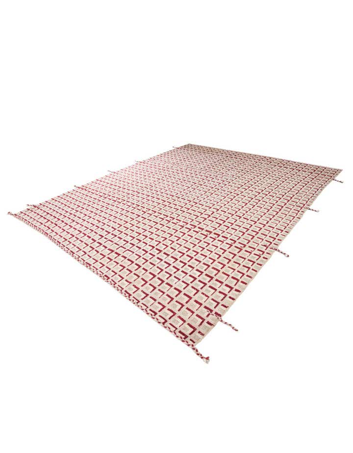 9' 10 x 12' Hand Knotted Moroccan Wool Rug