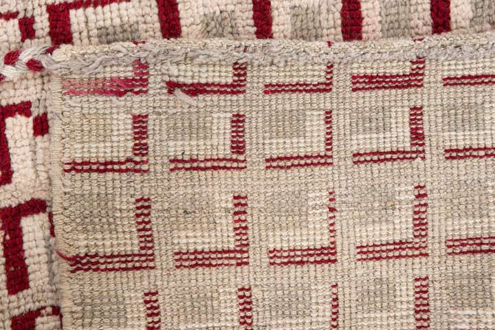 9' 10 x 12' Hand Knotted Moroccan Wool Rug