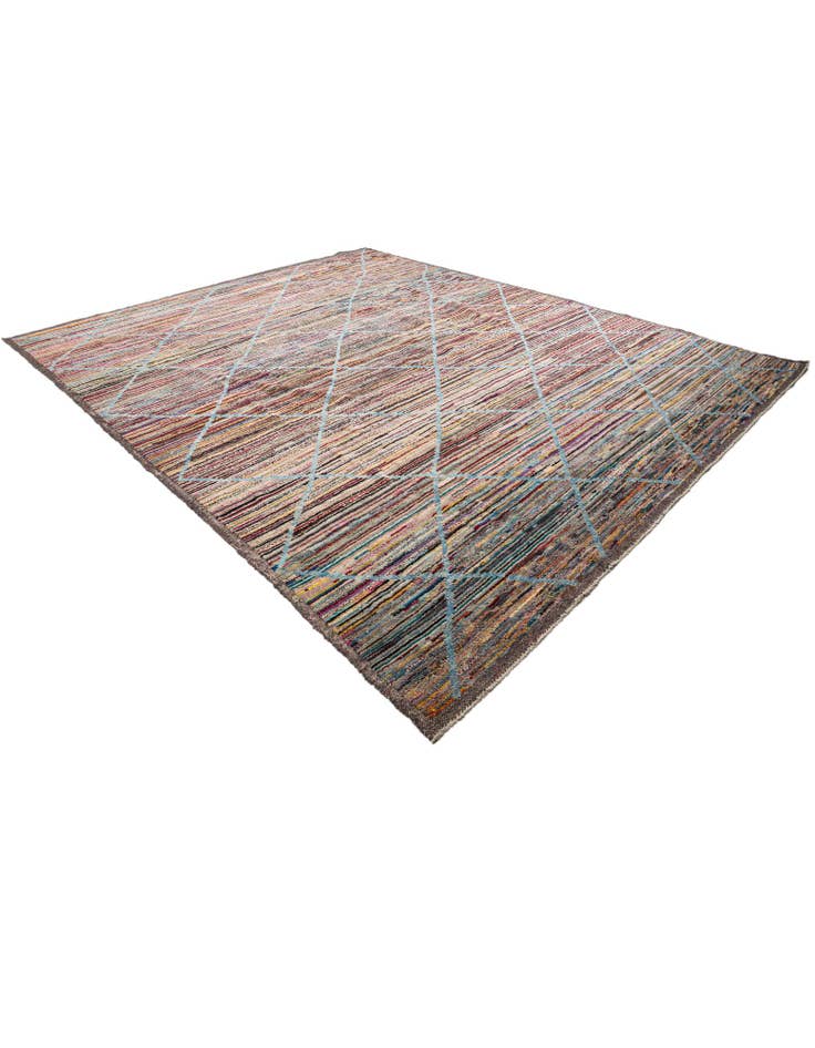 Detail image of 11' 3 x 15' Hand Knotted Moroccan Wool Rug