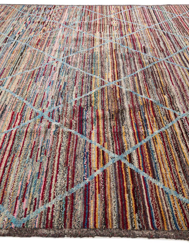 Detail image of 11' 3 x 15'  Hand Knotted Moroccan Wool Rug