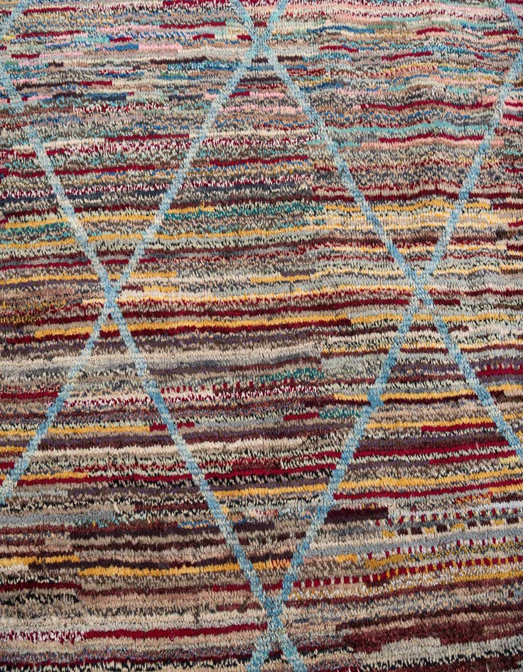 Detail image of 11' 3 x 15'  Hand Knotted Moroccan Wool Rug