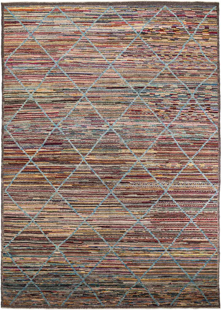 11' 3 x 15' Hand Knotted Moroccan Wool Rug