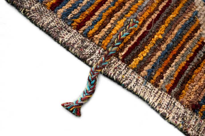 10' 8 x 13' 10 Hand Knotted Moroccan Wool Rug