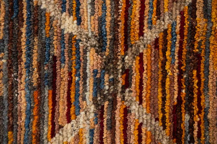 10' 8 x 13' 10 Hand Knotted Moroccan Wool Rug