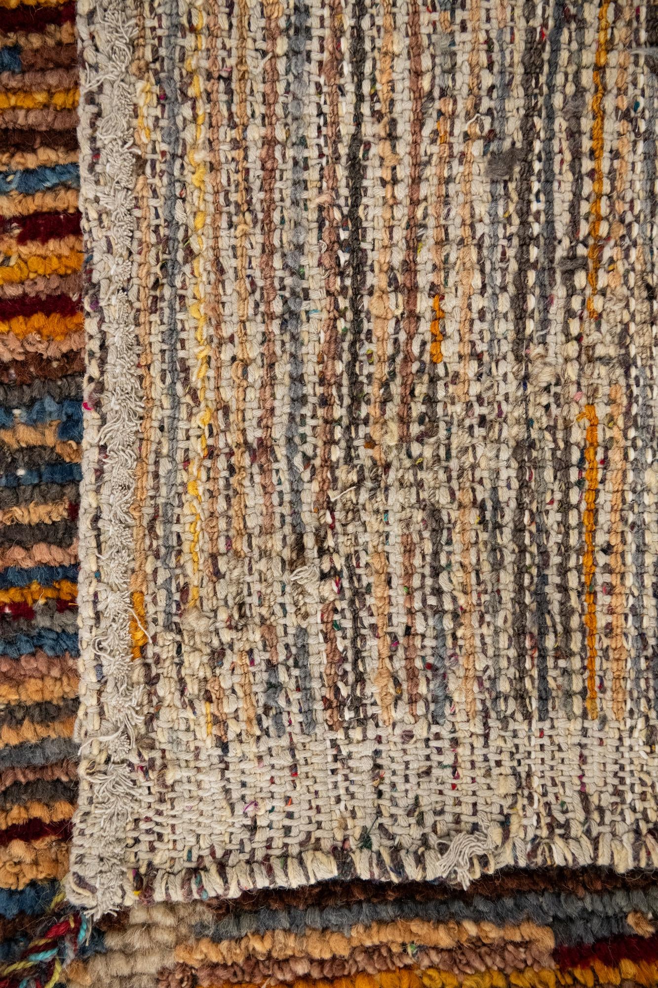 10' 8 x 13' 10 Hand Knotted Moroccan Wool Rug