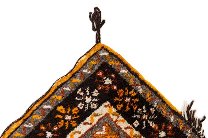 3' 6 x 6' 8 Hand Knotted Moroccan Wool Rug