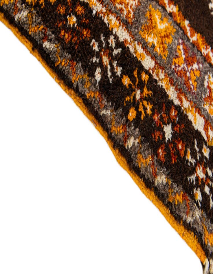 Detail image of 3' 6 x 6' 8 Hand Knotted Moroccan Wool Rug