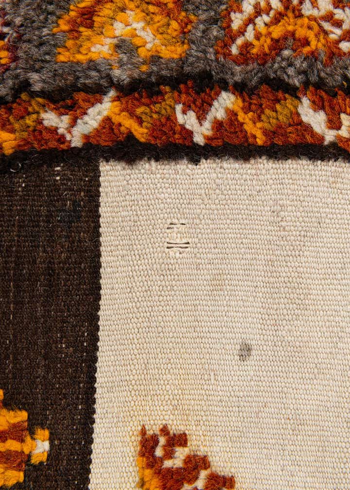 3' 6 x 6' 8 Hand Knotted Moroccan Wool Rug