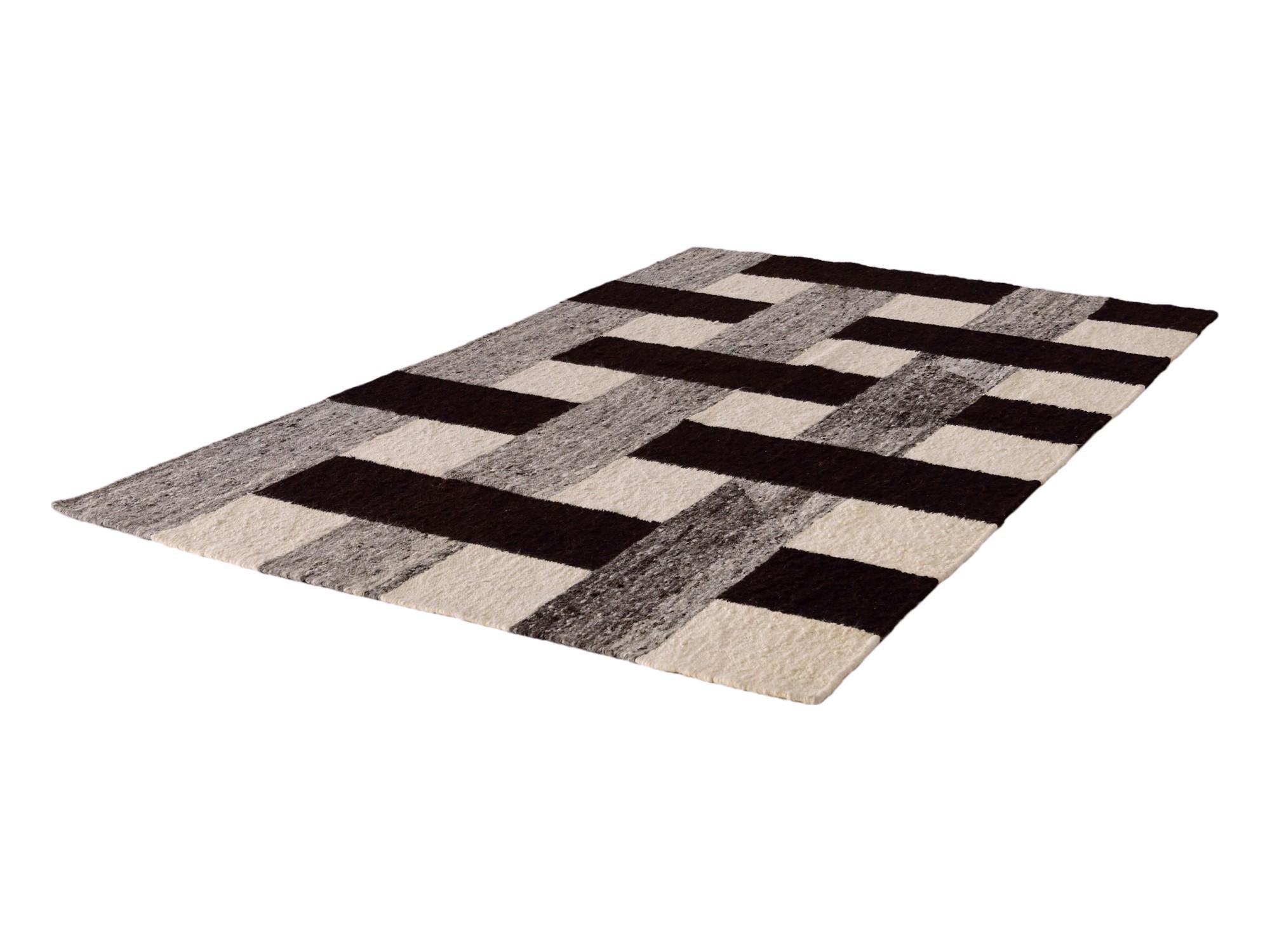 5' 11 x 10' 3 Hand Knotted Moroccan Wool Rug