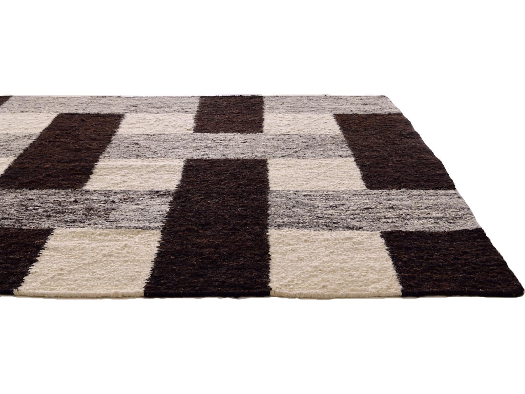 5' 11 x 10' 3 Hand Knotted Moroccan Wool Rug
