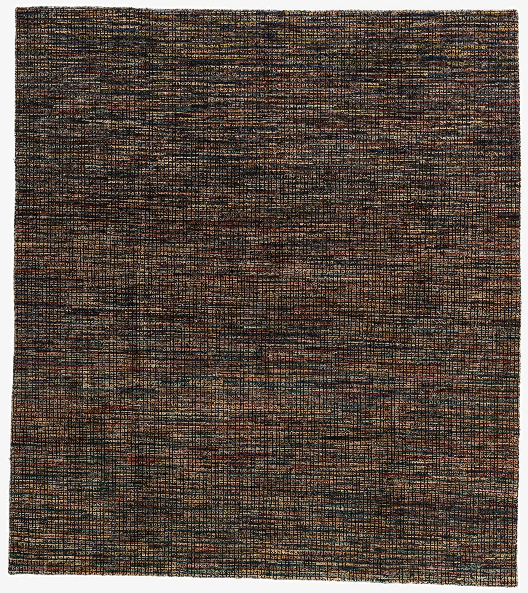 8' x 9'  Hand Knotted Moroccan Wool Rug