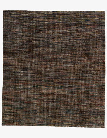 8' x 9' Hand Knotted Moroccan Wool Rug