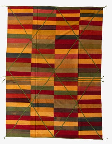 8' 4 x 11' 4 Hand Knotted Moroccan Wool Rug