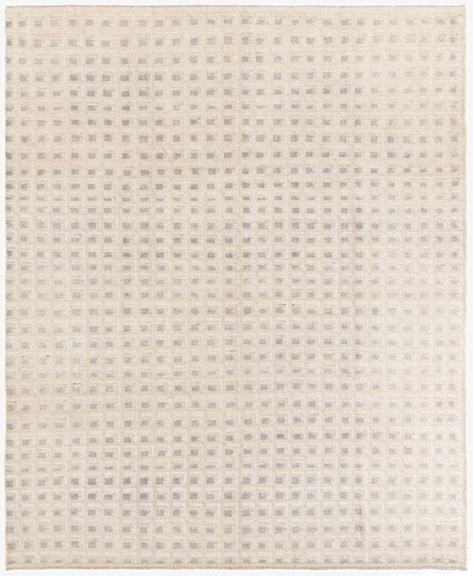 8' 5 x 10' 2  Hand Knotted Moroccan Wool Rug