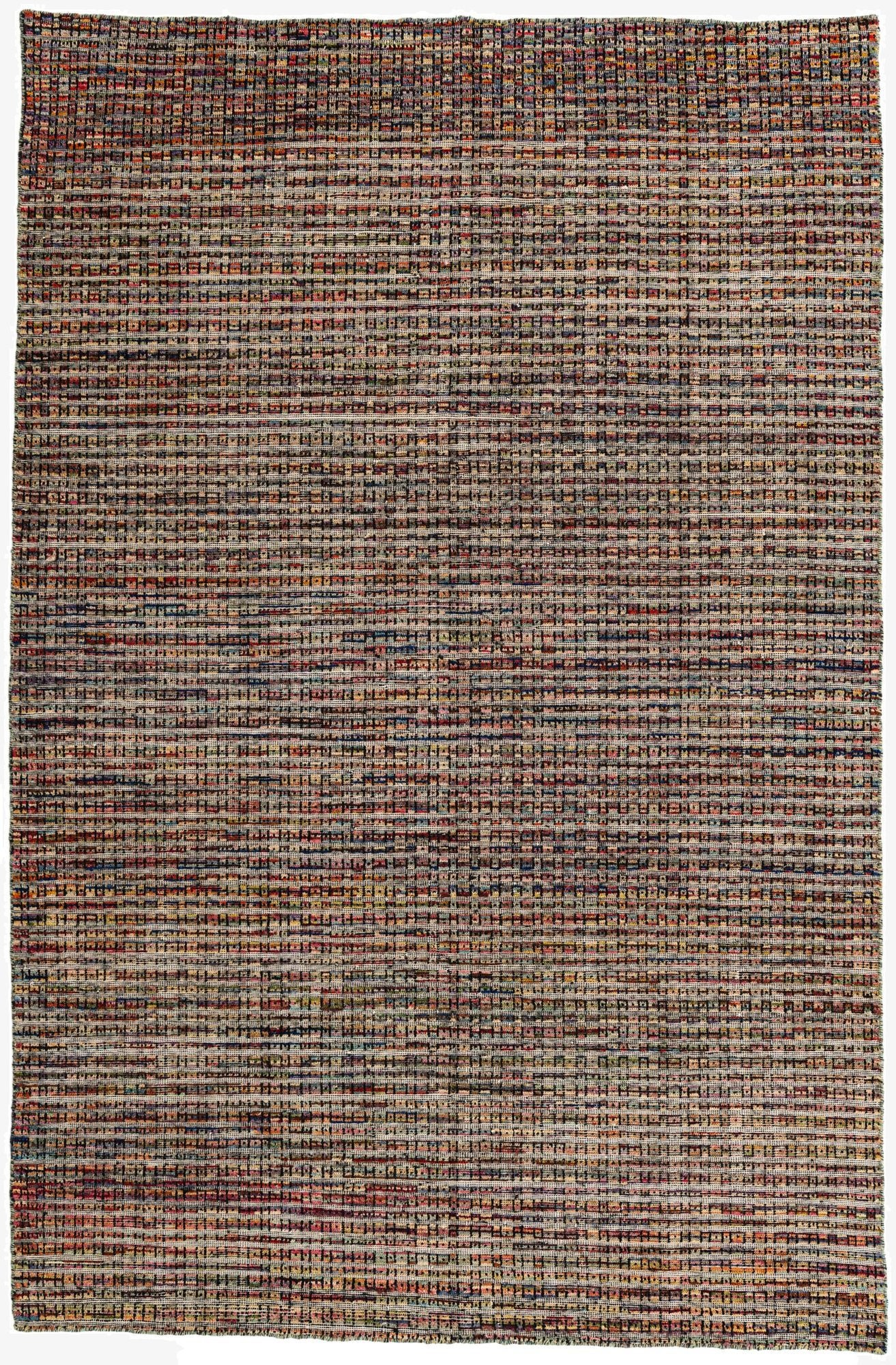 6' 3 x 9' 6  Hand Knotted Moroccan Wool Rug