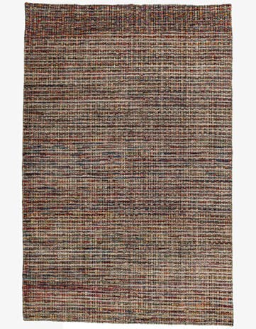 6' 3 x 9' 6 Hand Knotted Moroccan Wool Rug