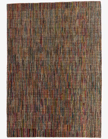 6' 10 x 9' 10 Hand Knotted Moroccan Wool Rug