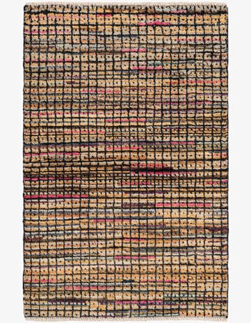 2' 8 x 4' 1 Hand Knotted Moroccan Wool Rug