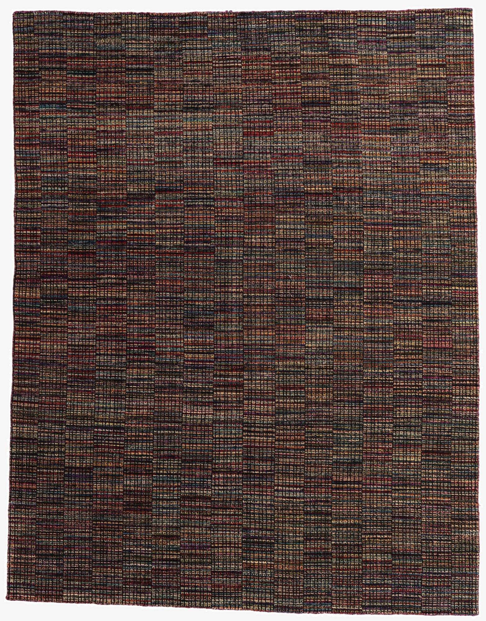 7' 10 x 10' 1  Hand Knotted Moroccan Wool Rug