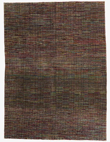 7' 9 x 10' 6 Hand Knotted Moroccan Wool Rug