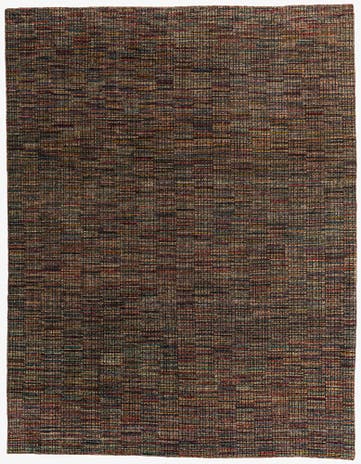 7' 10 x 10' 2 Hand Knotted Moroccan Wool Rug