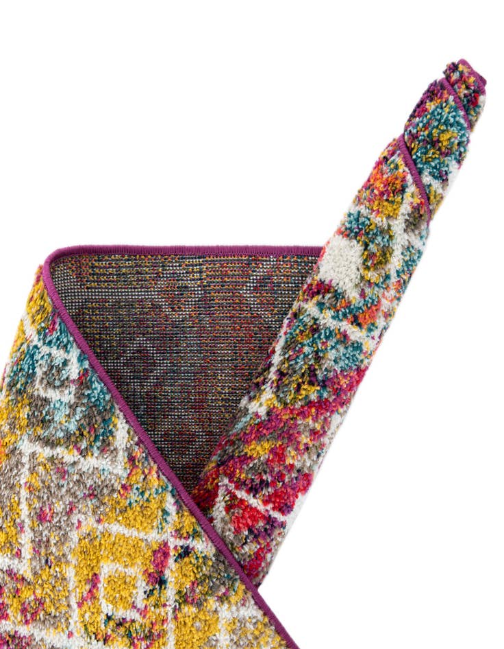 Detail image of 9' x 12' Moroccan Trellis Rug