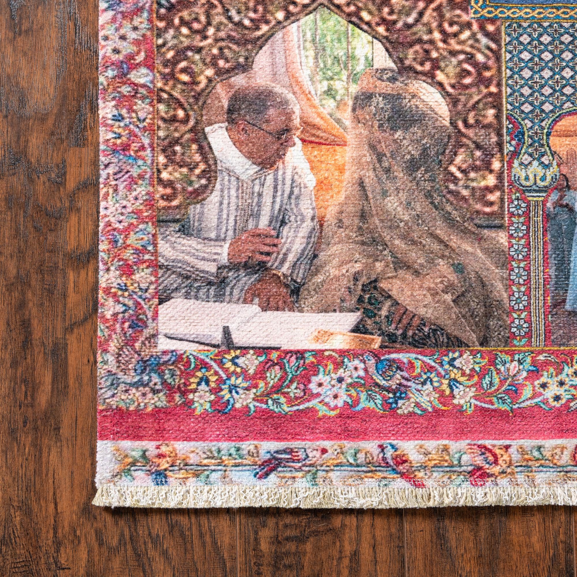 3' 7 x 5' Moroccan Wedding Rug