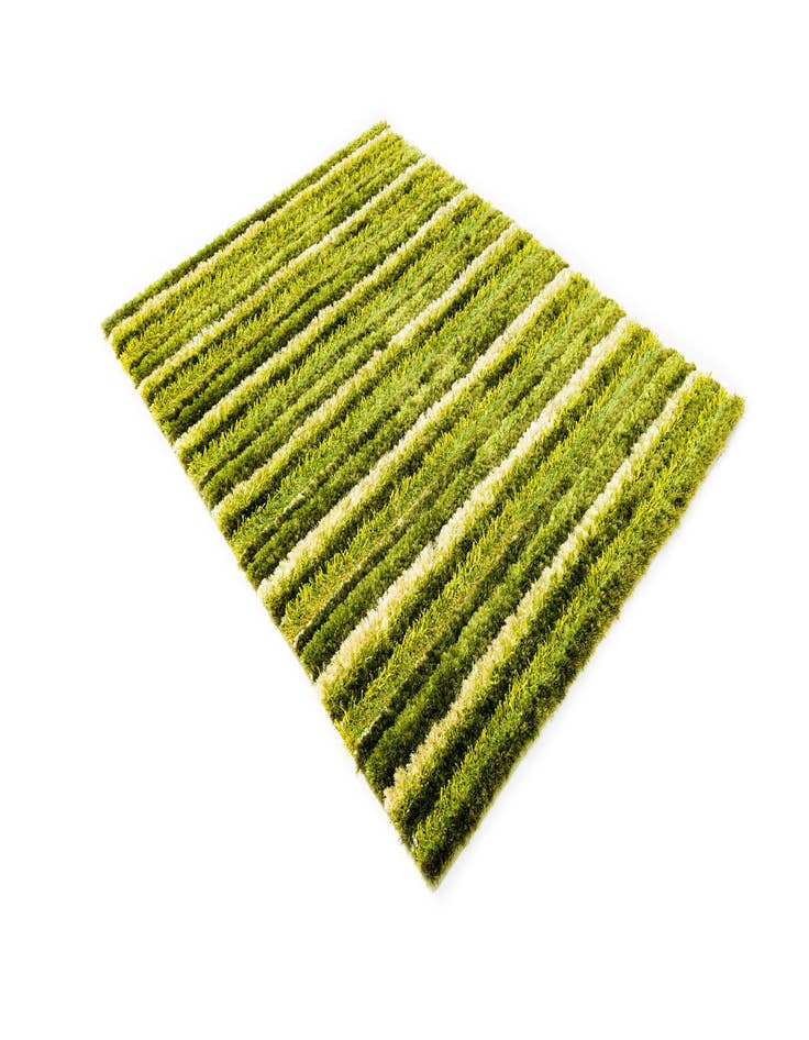 Detail image of 5' x 6' 7 Multi-Tone Shag Rug