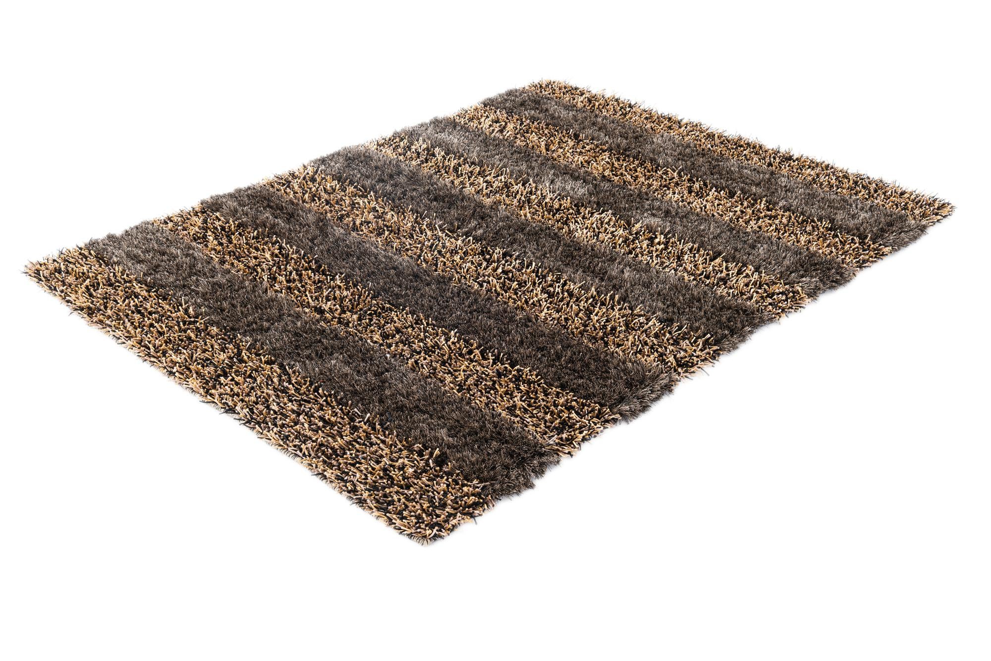 5' x 6' 7 Multi-Tone Shag Rug