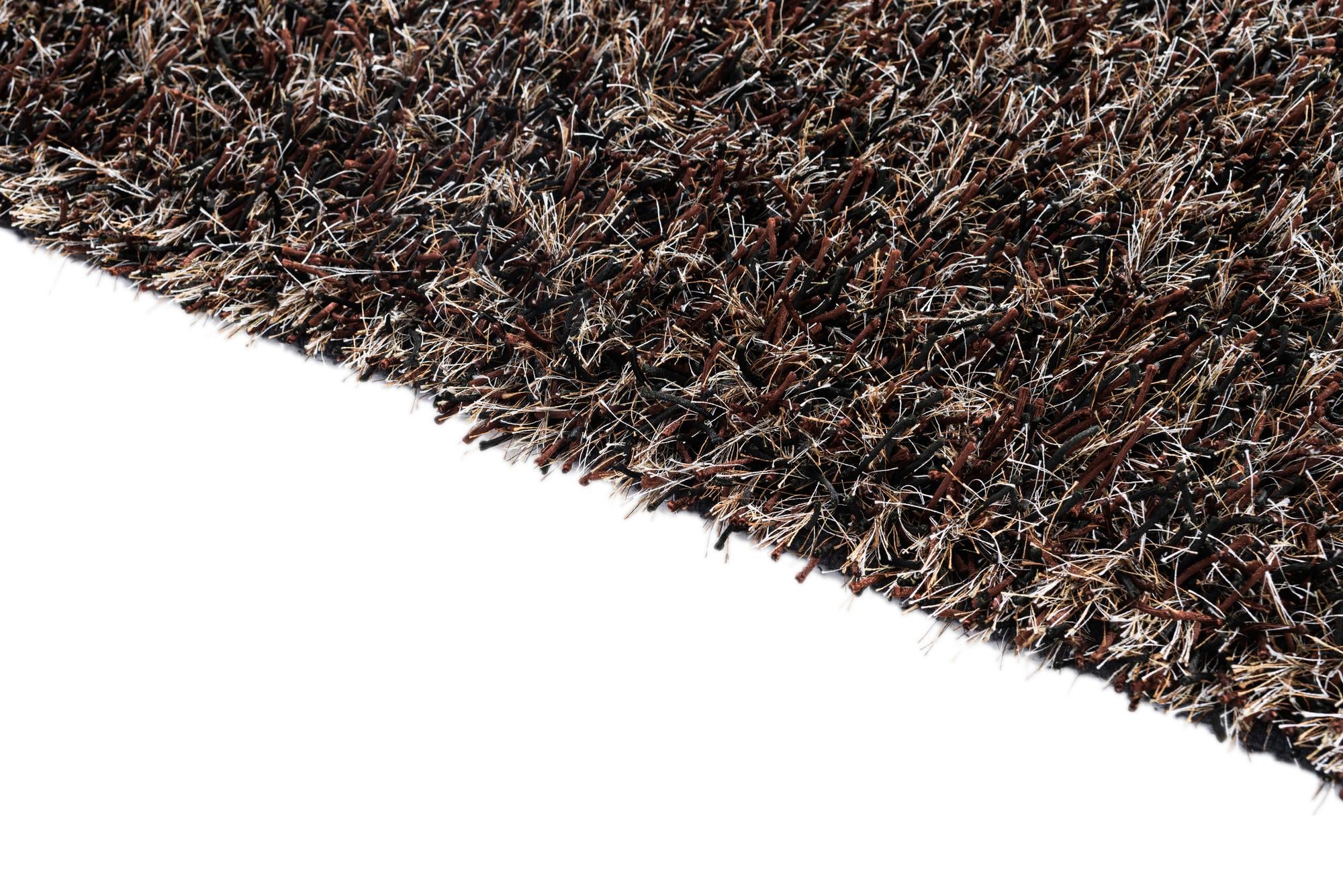 5' x 6' 8 Multi-Tone Shag Rug
