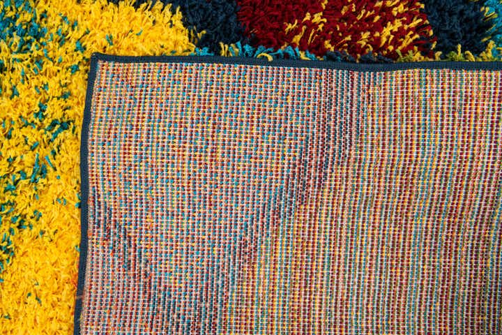 5' x 7' 5 Multi-Tone Shag Rug