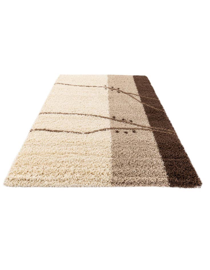Detail image of 5' 3 x 7' 7 Multi-Tone Shag Rug