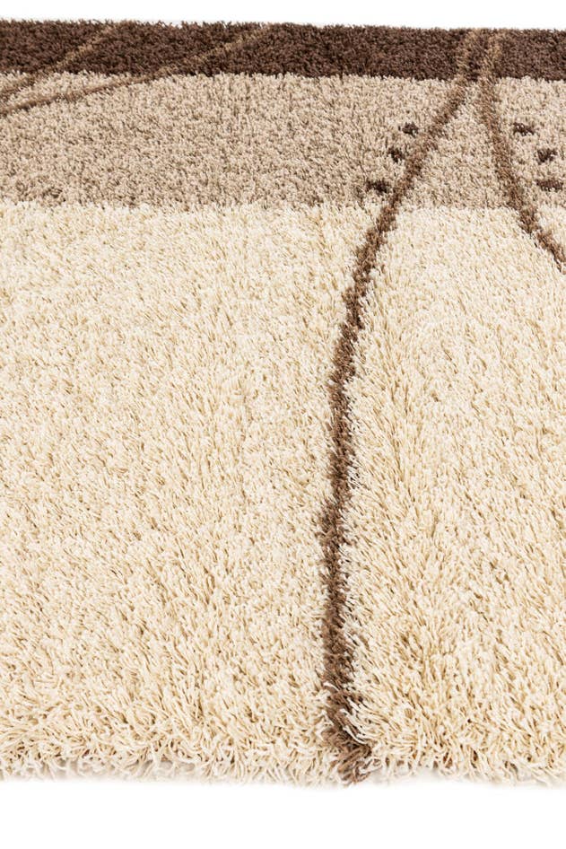 Detail image of 5' 3 x 7' 7 Multi-Tone Shag Rug