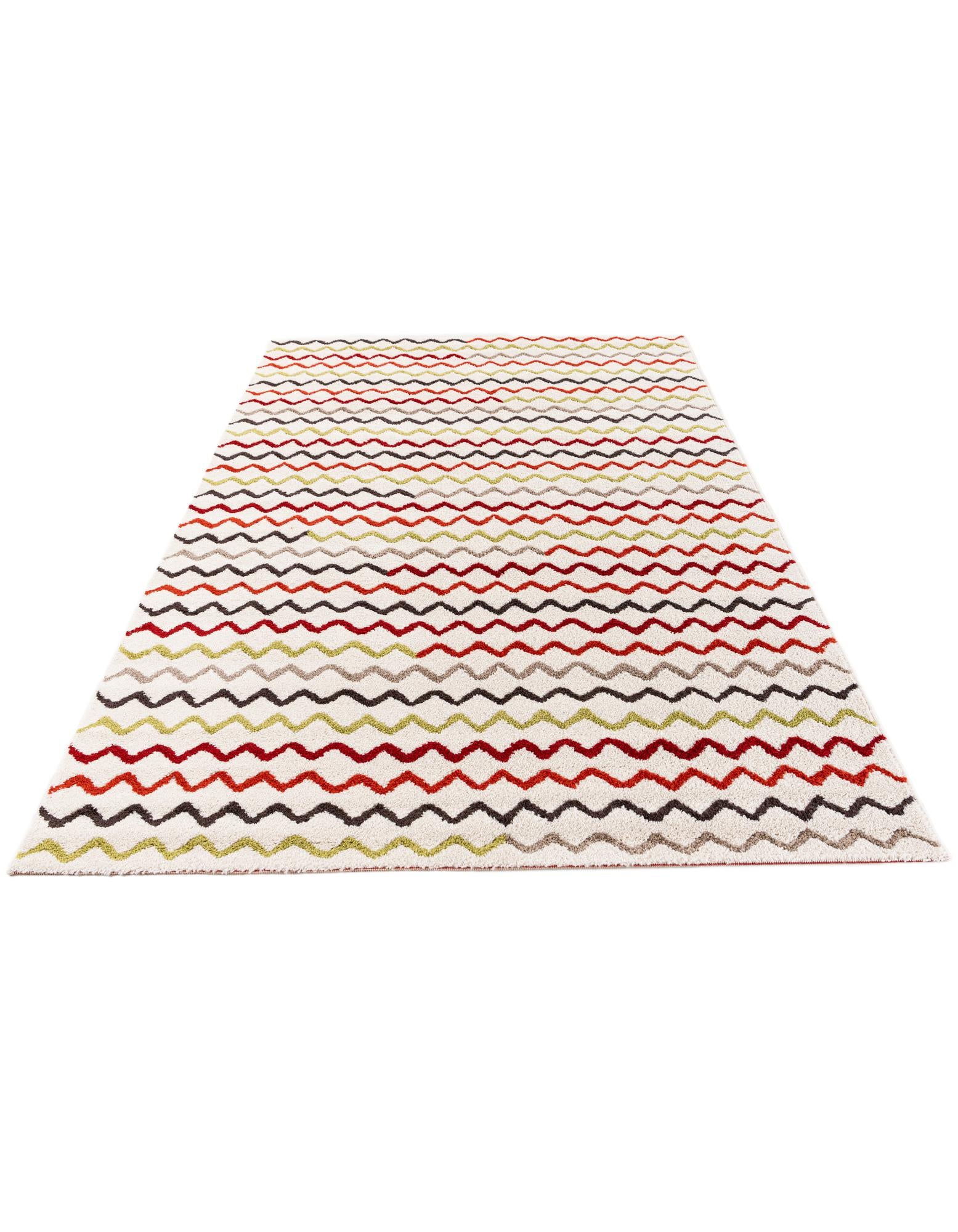 5' 3 x 7' 7 Multi-Tone Shag Rug