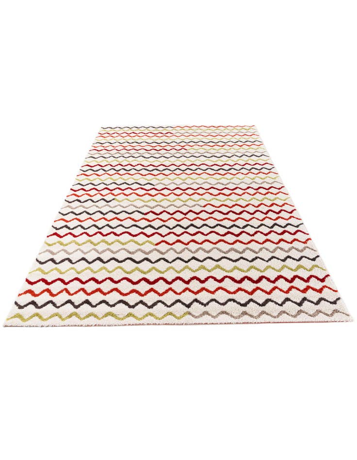 Detail image of 5' 3 x 7' 7 Multi-Tone Shag Rug